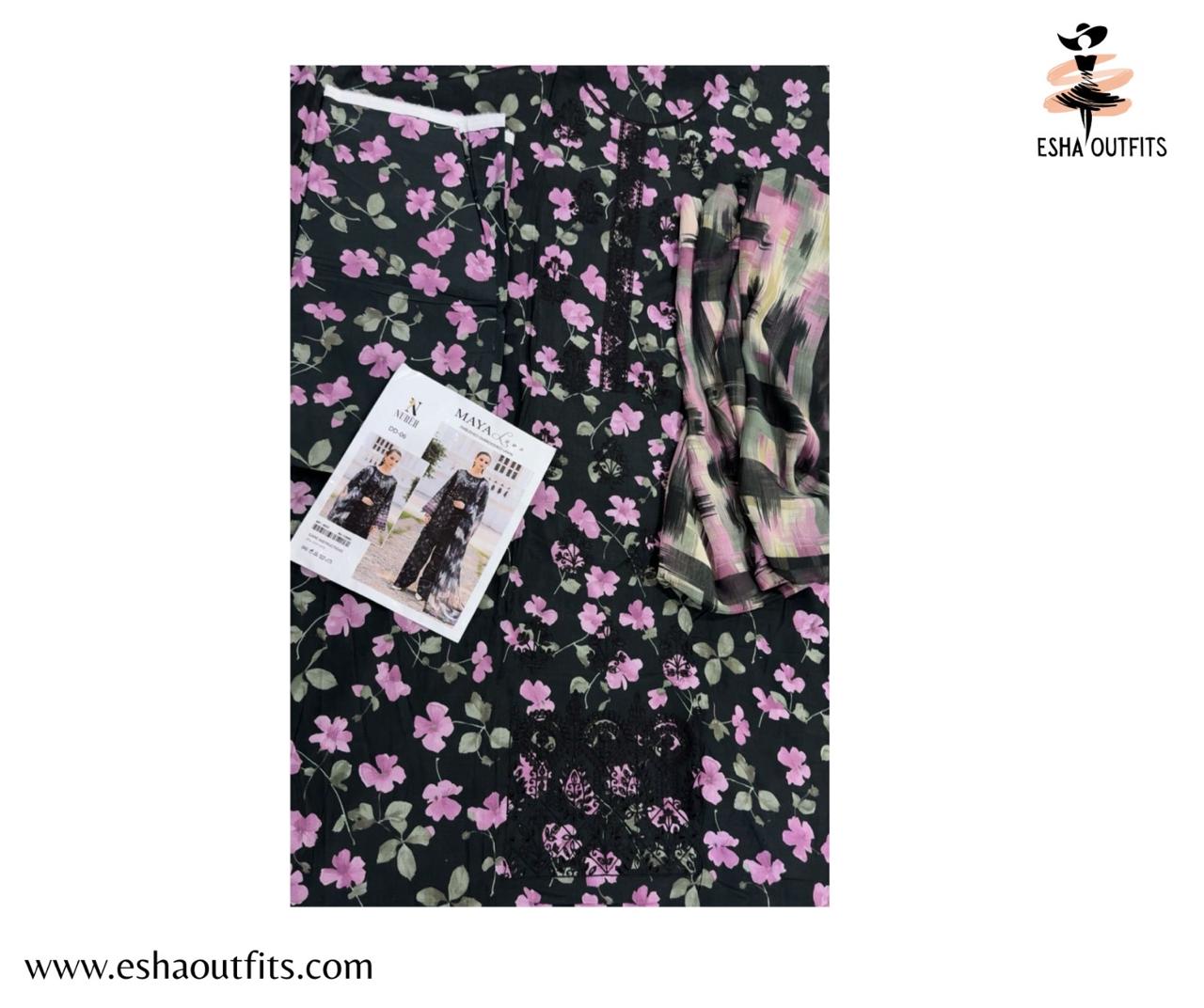 3 PIECE EMBROIDRED LAWN COLLECTION