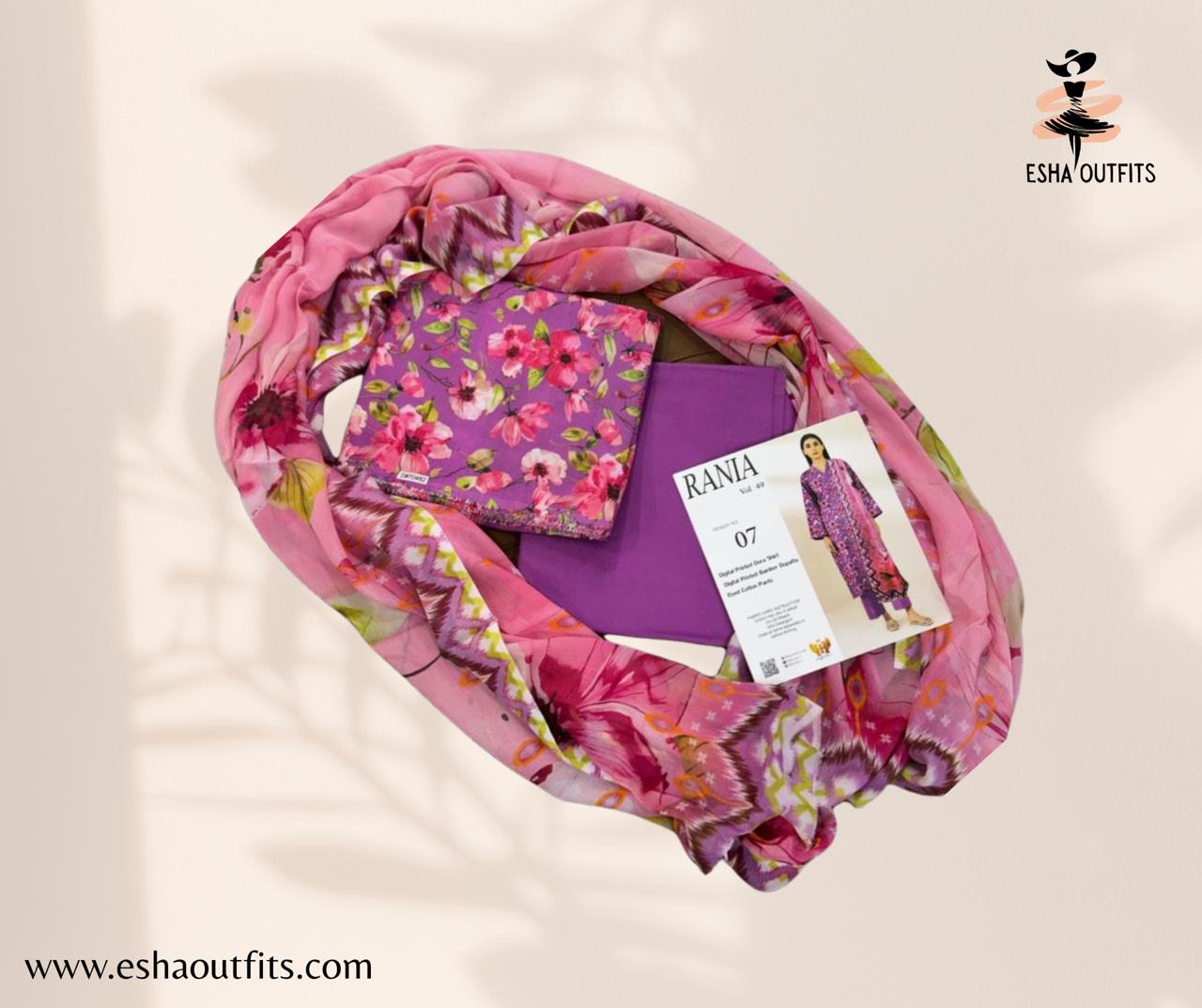 3 PIECE RANIA LAWN COLLECTION
