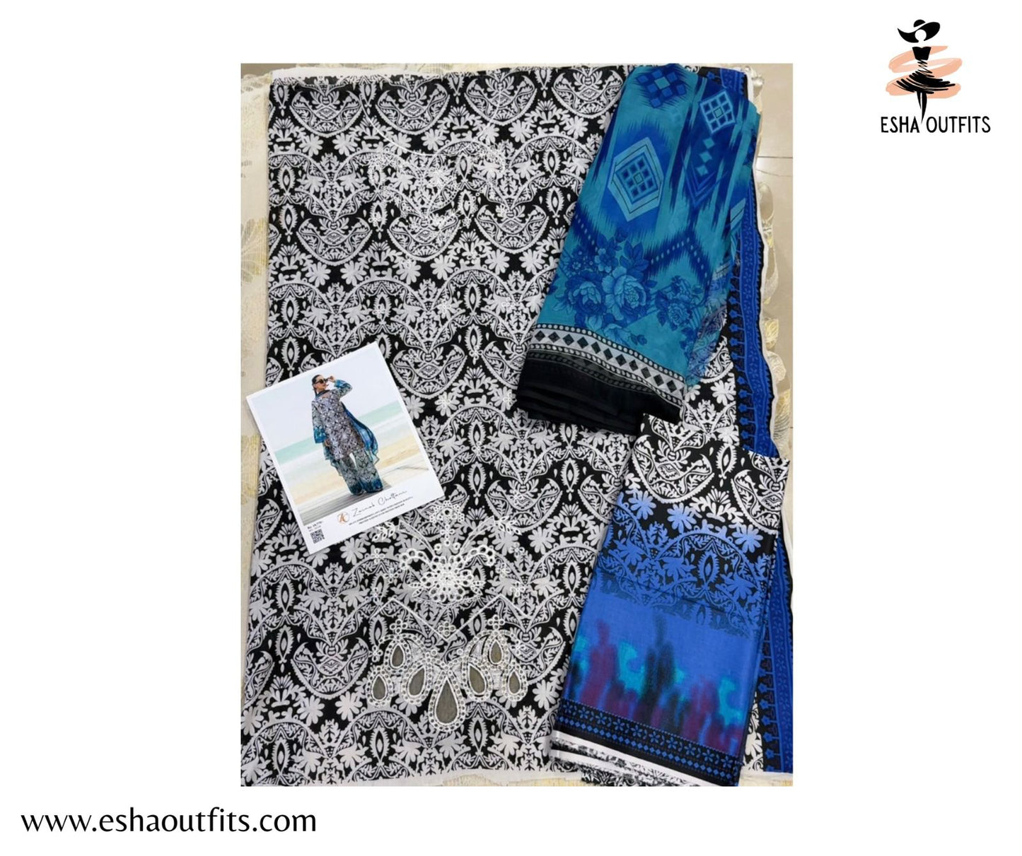 ZAINAB CHOTTANI EMBROIDERED LAWN COLLECTION