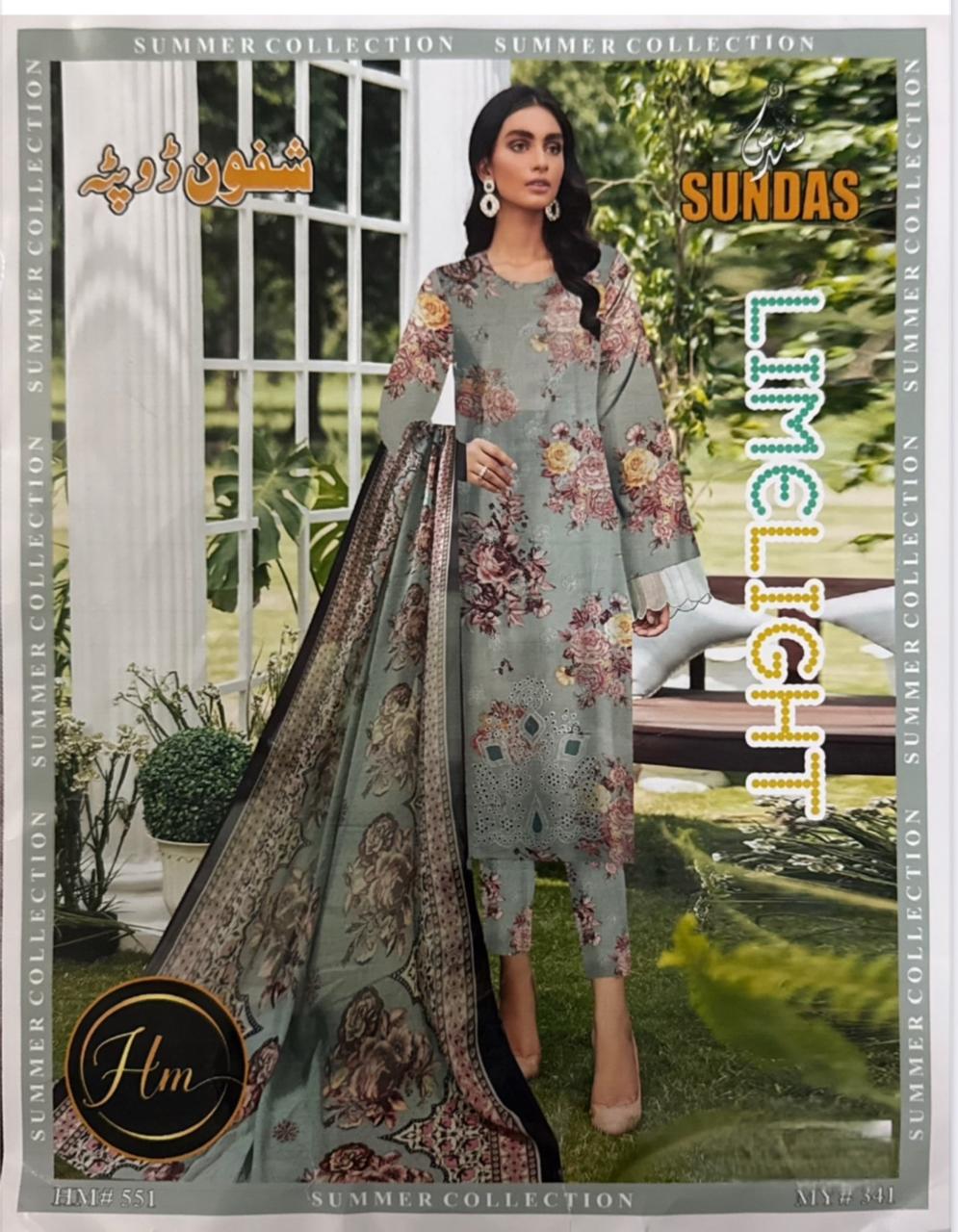 3 PIECE EMBROIDERED LAWN COLLECTION
