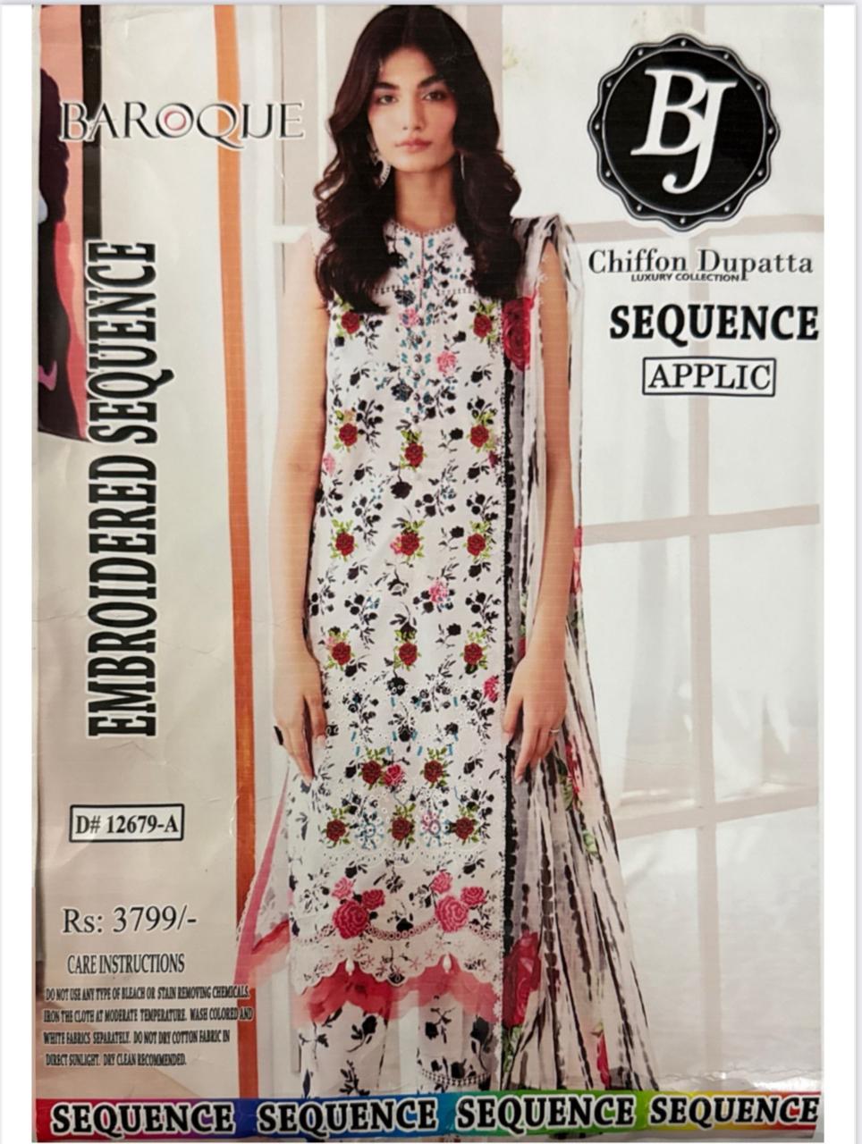 3 PIECE EMBROIDERED LAWN COLLECTION