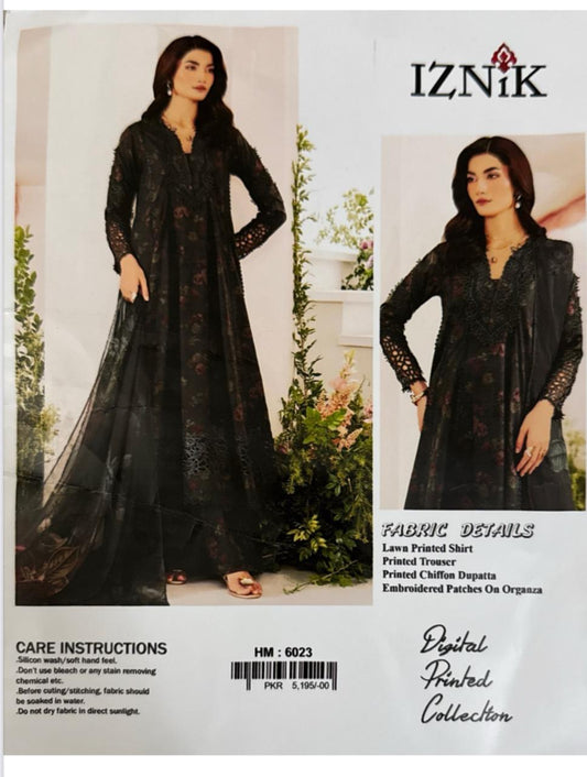 3 PIECE EMROIDERED LAWN COLLECTION