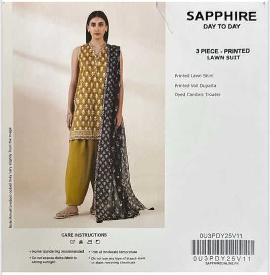 3 PIECE SAPPHIRE LAWN COLLECTION