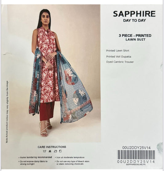 3 PIECE SAPPHIRE LAWN COLLECTION