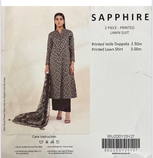 3 PIECE SAPPHIRE LAWN COLLECTION