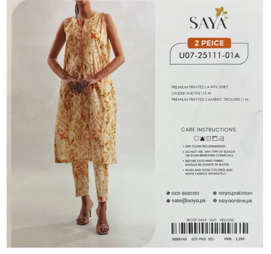 2 PIECE SAYA LAWN COLLECTION