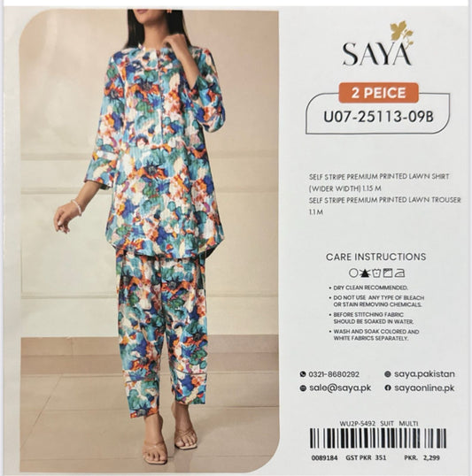 2 PIECE SAYA LAWN COLLECTION