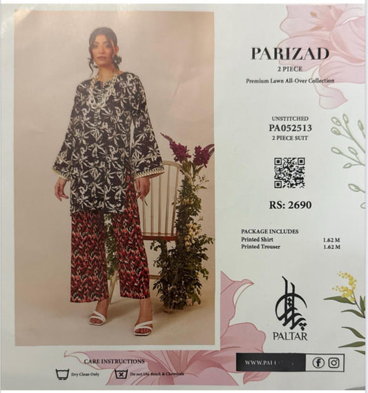 2 PIECE PARIZAD LAWN COLLECTION