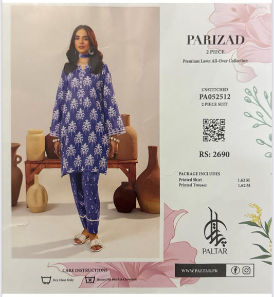 2 PIECE PARIZAD LAWN COLLECTION