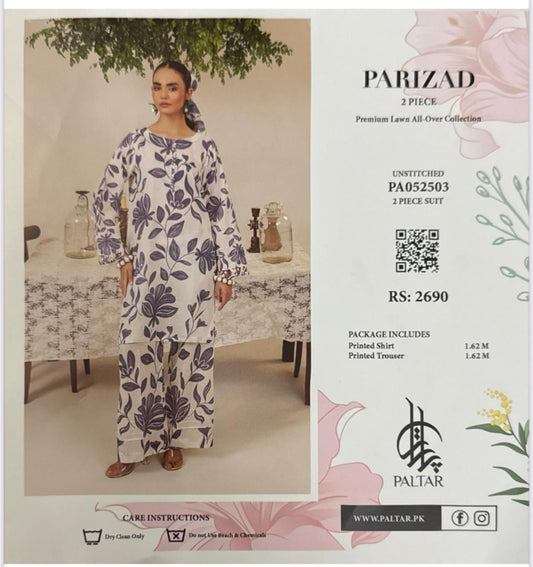 2 PIECE PARIZAD LAWN COLLECTION