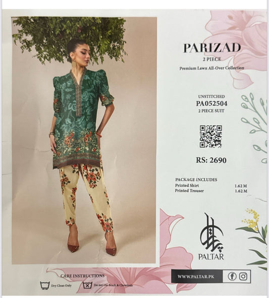 2 PIECE PARIZAD LAWN COLLECTION