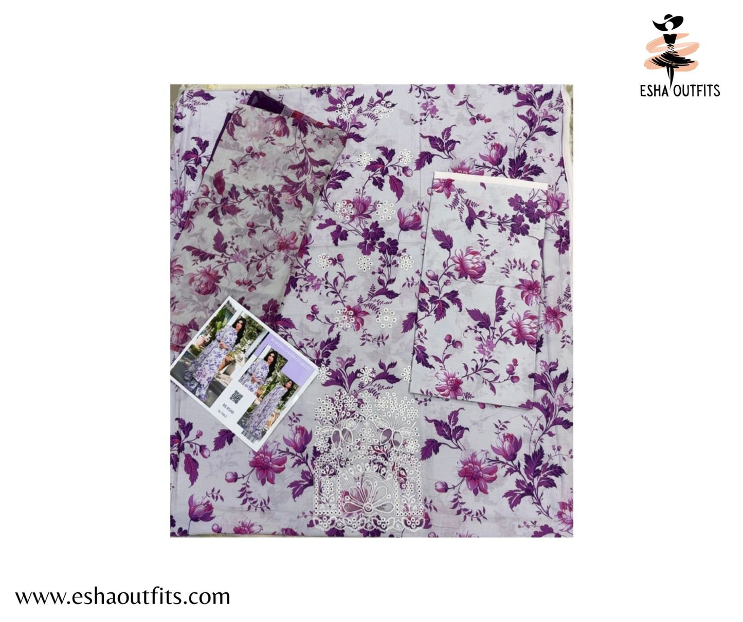 3 PIECE EMBROIDERED LAWN COLLECTION