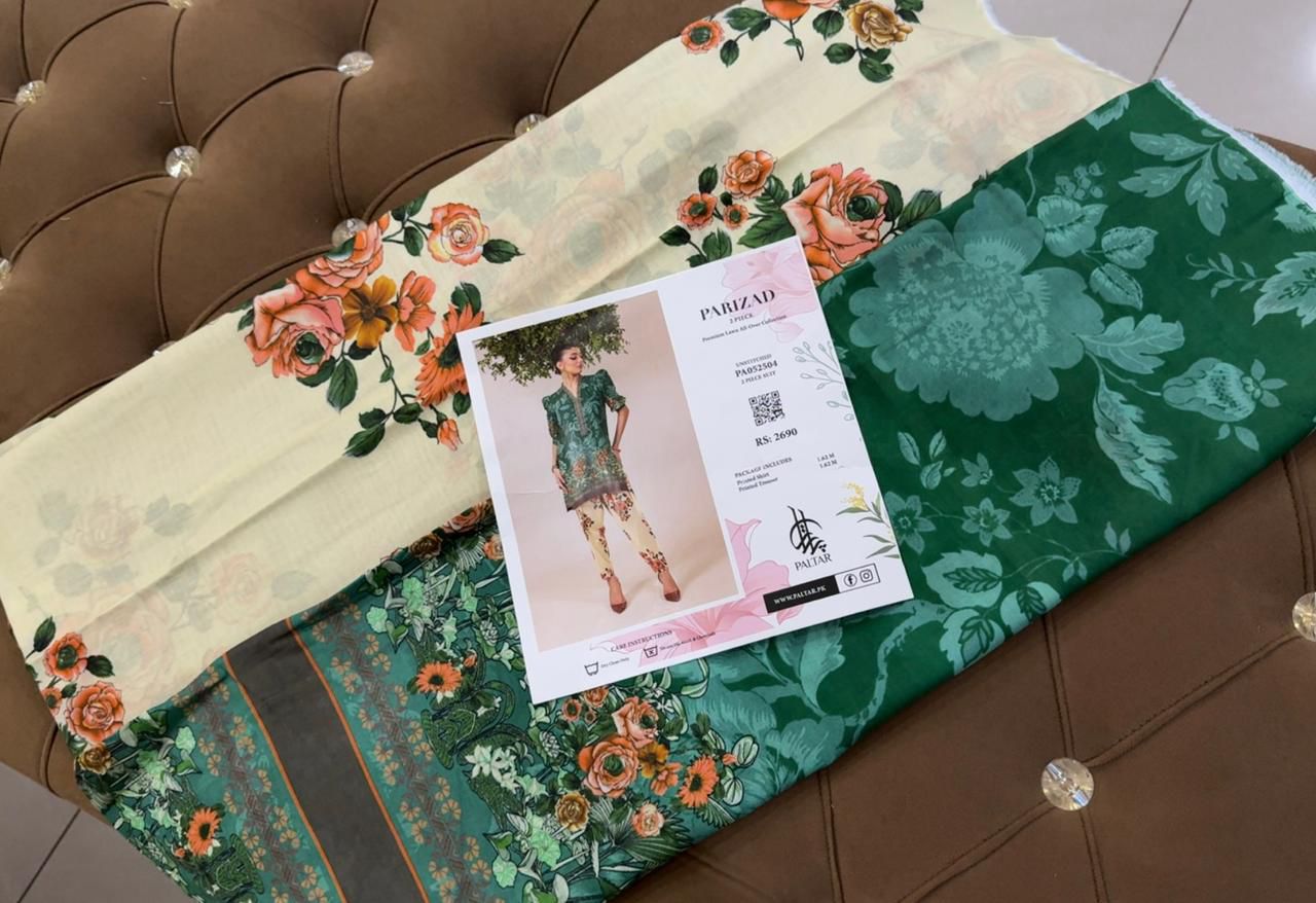 2 PIECE PARIZAD LAWN COLLECTION