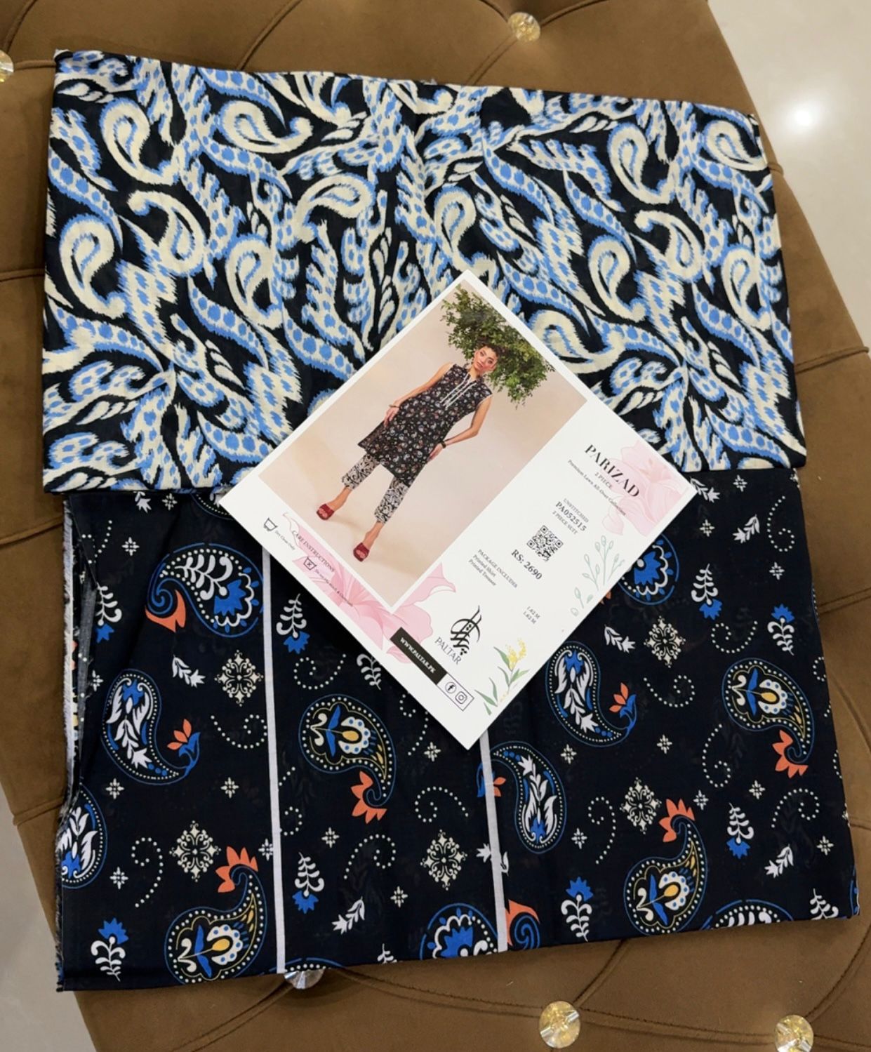 2 PIECE PARIZAD LAWN COLLECTION